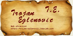 Trojan Eglenović vizit kartica